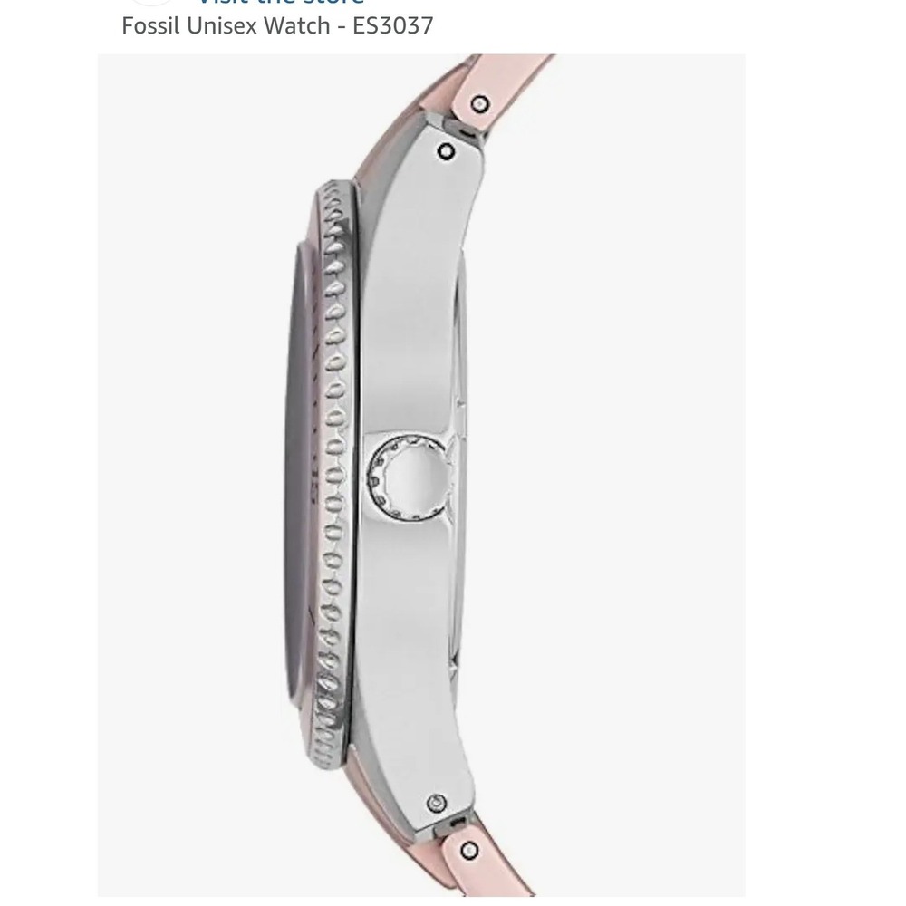 Fossil ES3037 Stella Chronograph Stella Blush Stainless Steel Bracelet Watch 37m - Picture 5 of 12